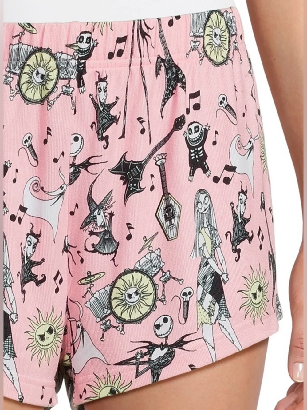 Women’s Pink Night Before Disney PJ Shorts